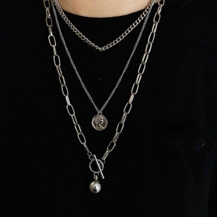 Coin layered pendant