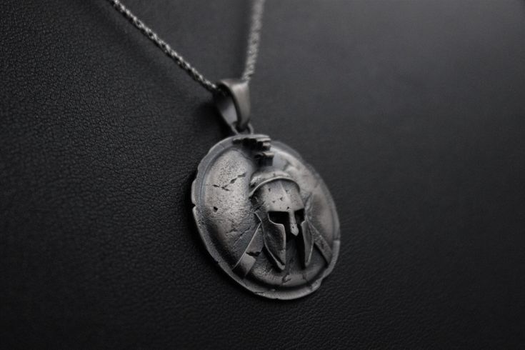 Spartan warrior pendant