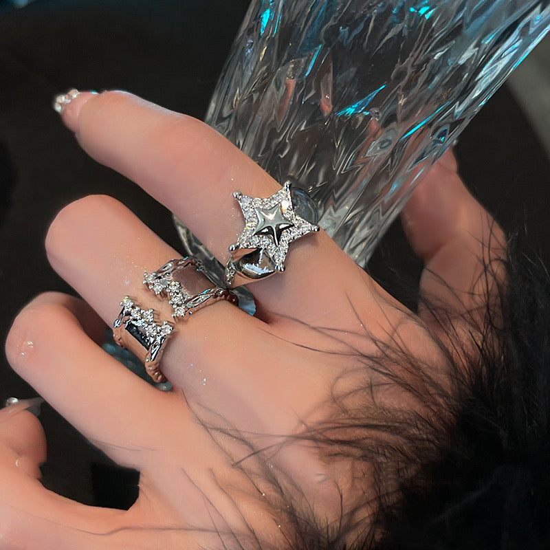 Y2k star rings