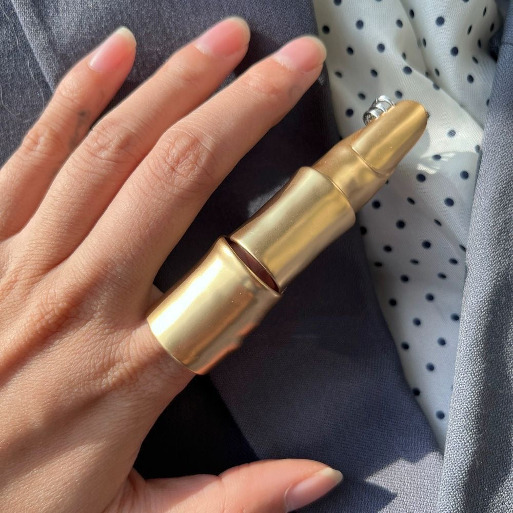 Chrome Bullet Ring