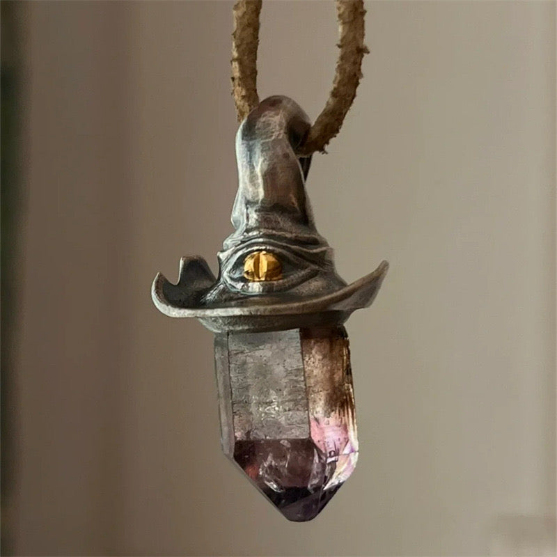 Sorting Hat Crystal Pendant