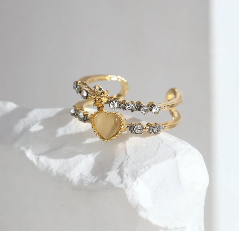 Zircon ring set