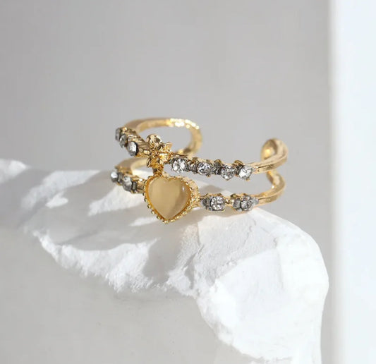 Zircon ring set