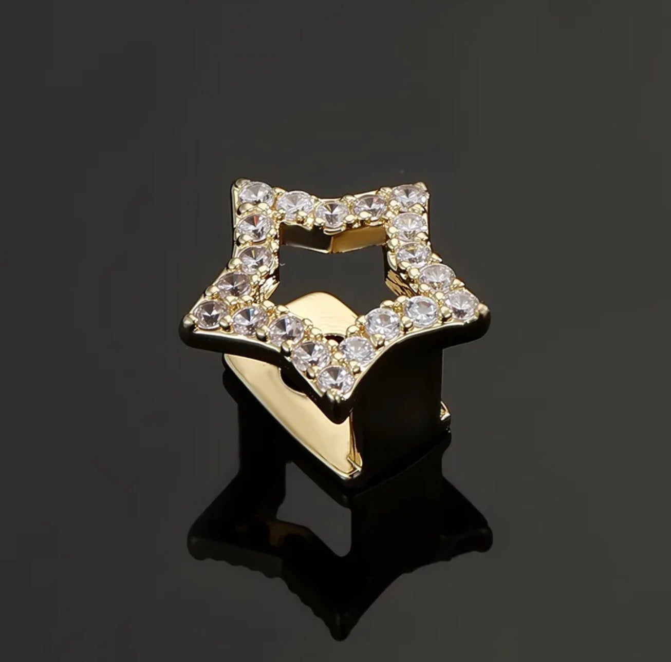 Rhinestone star grillz