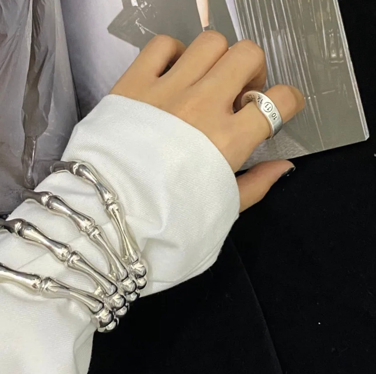 Skeleton Clutch Bracelet