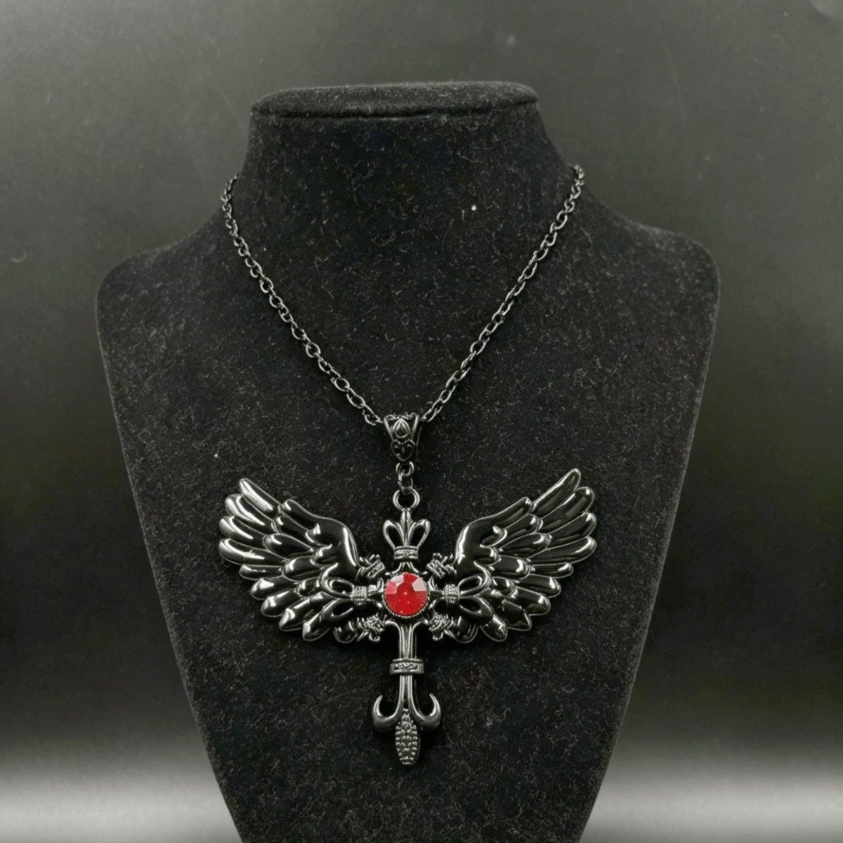 Raven Wings Pendant