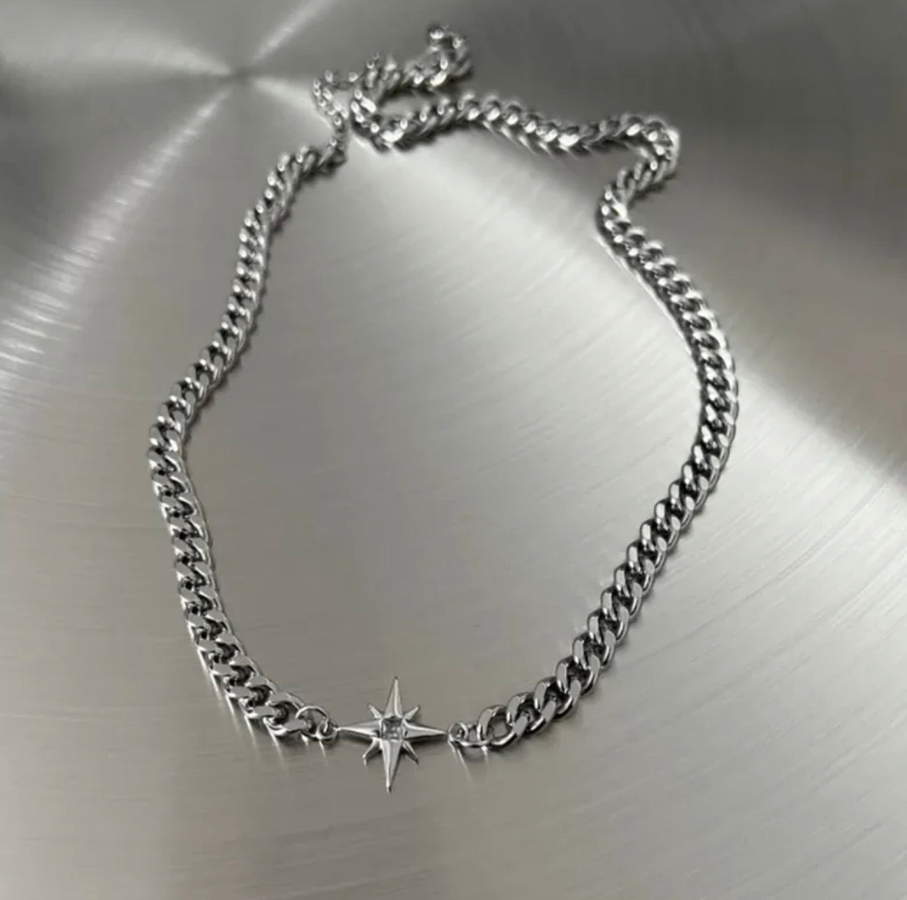 Asterism titanium chain