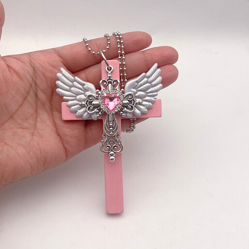 Cupid’s Cross Necklace