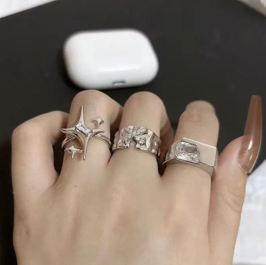 Y2k star rings