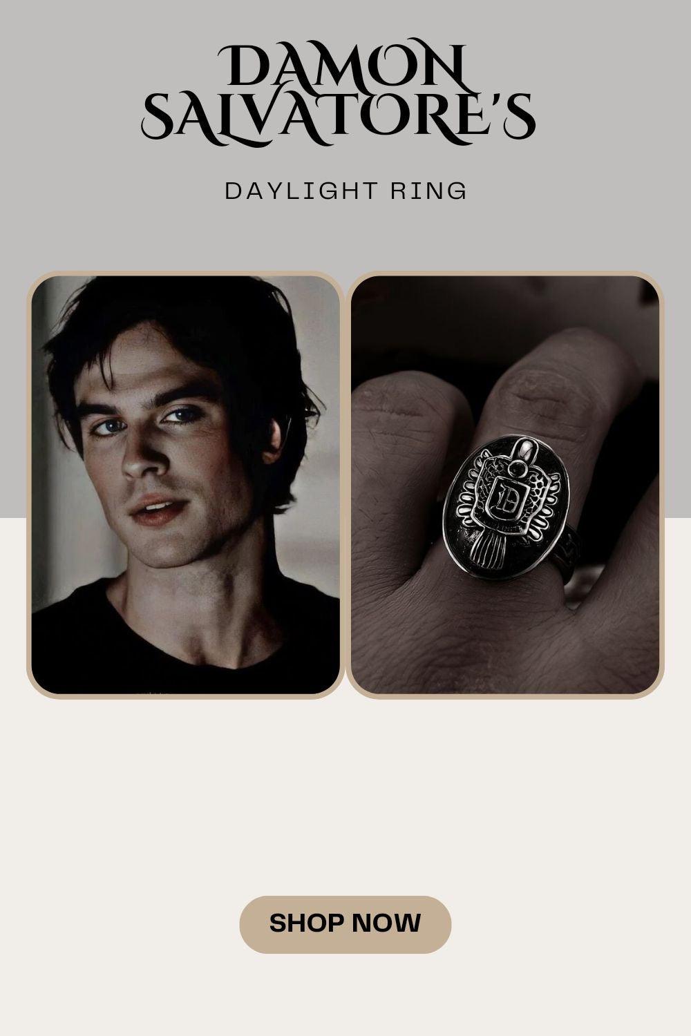 Damon inspired daylight ring