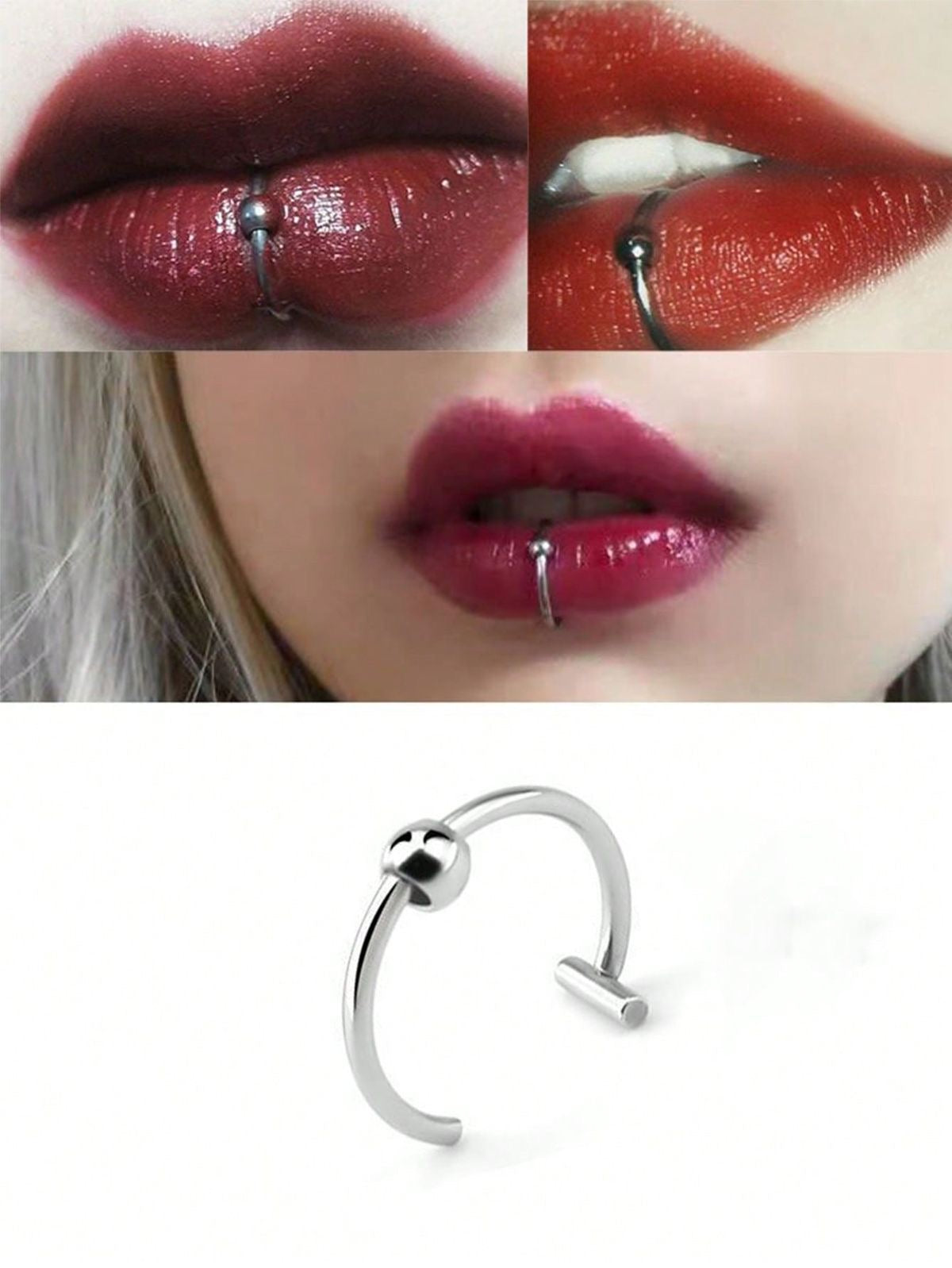 Ball lip ring