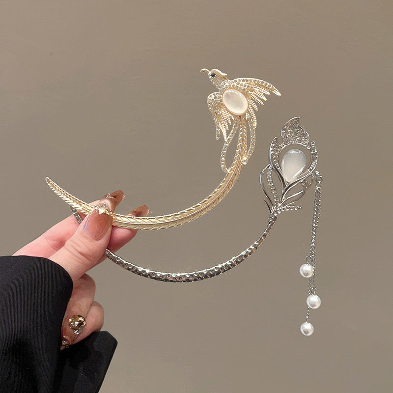Phoenix hair pin