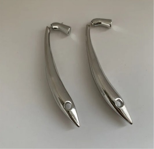 Exaggerated drop earrings