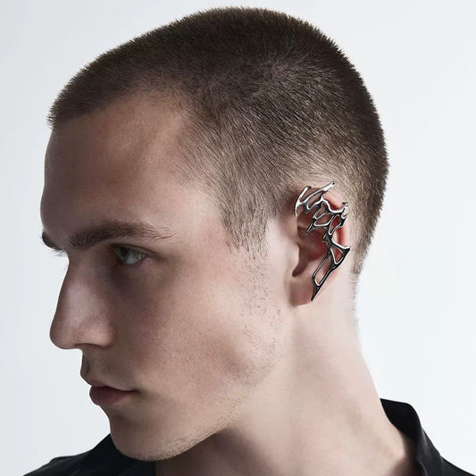 Phantom fang ear-cuff