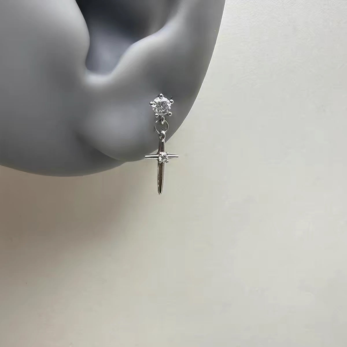 Midnight valentine piercing set