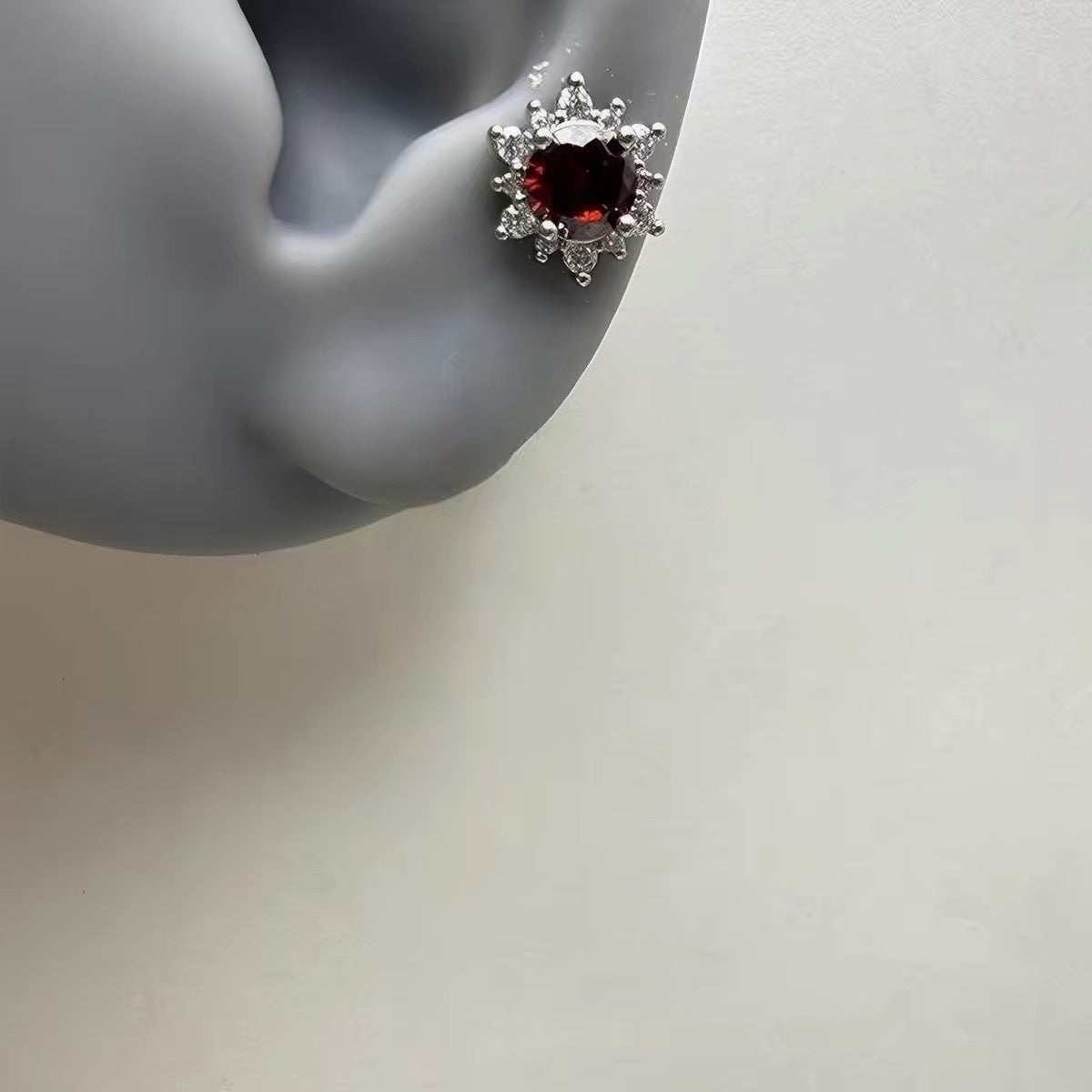 Midnight valentine piercing set