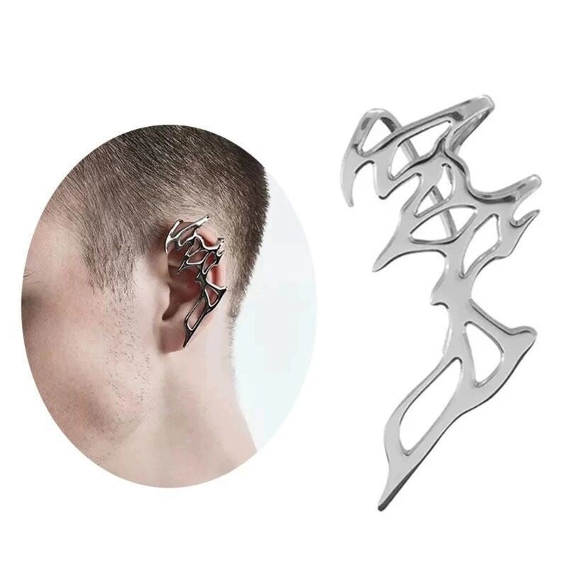 Phantom fang ear-cuff