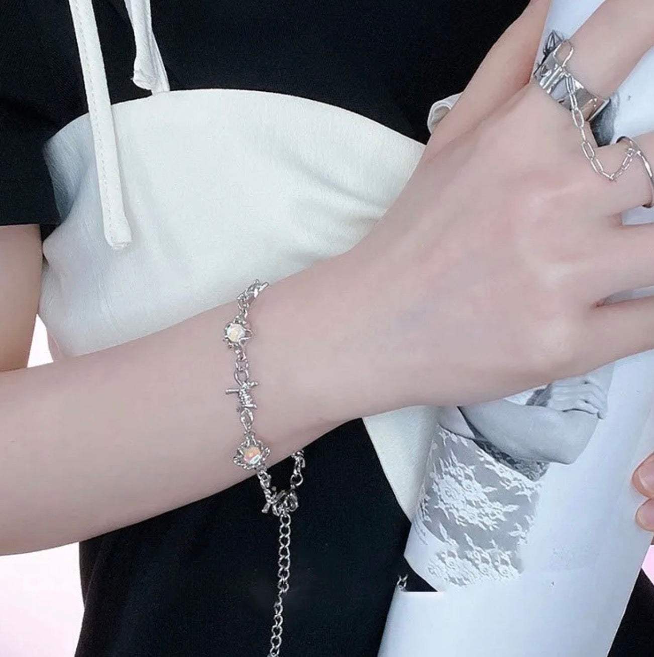 Moonstone bracelet