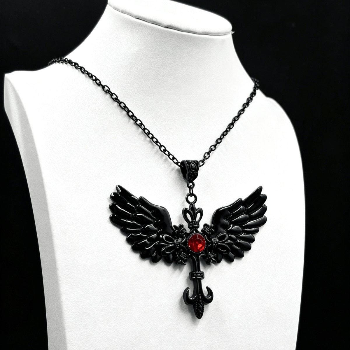 Raven Wings Pendant