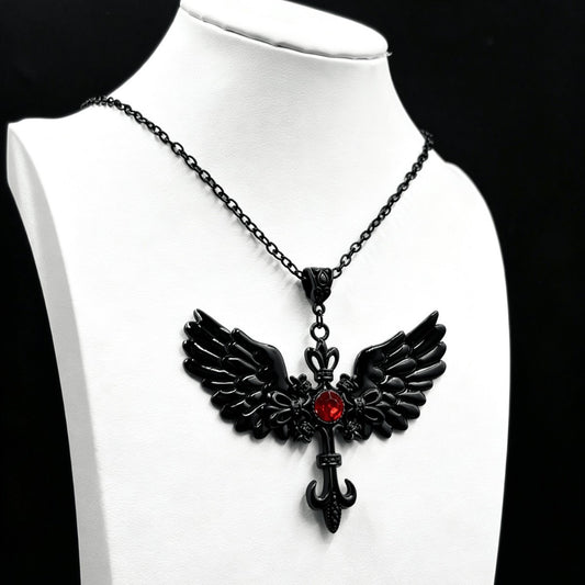 Raven Wings Pendant