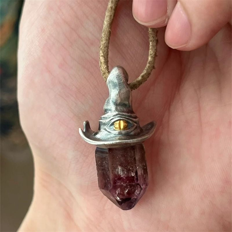 Sorting Hat Crystal Pendant