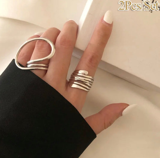 Wrapped ring set