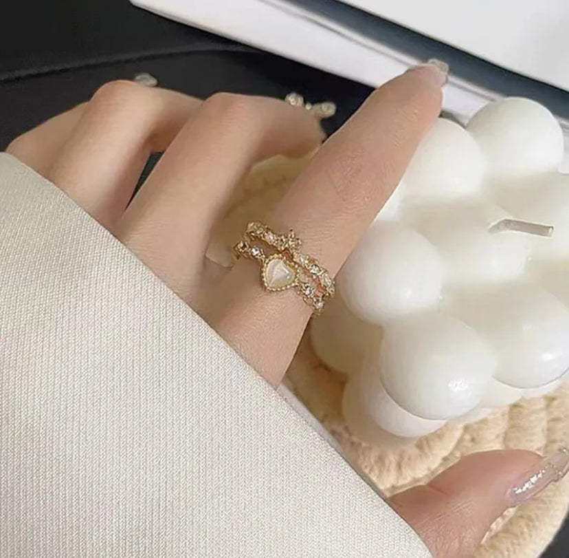 Zircon ring set