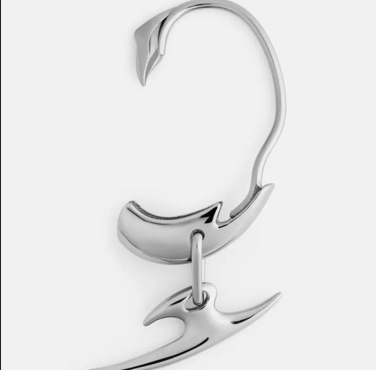 Cyber blade ear-cuff