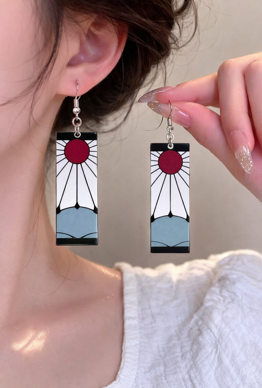 Hanafuda earrings