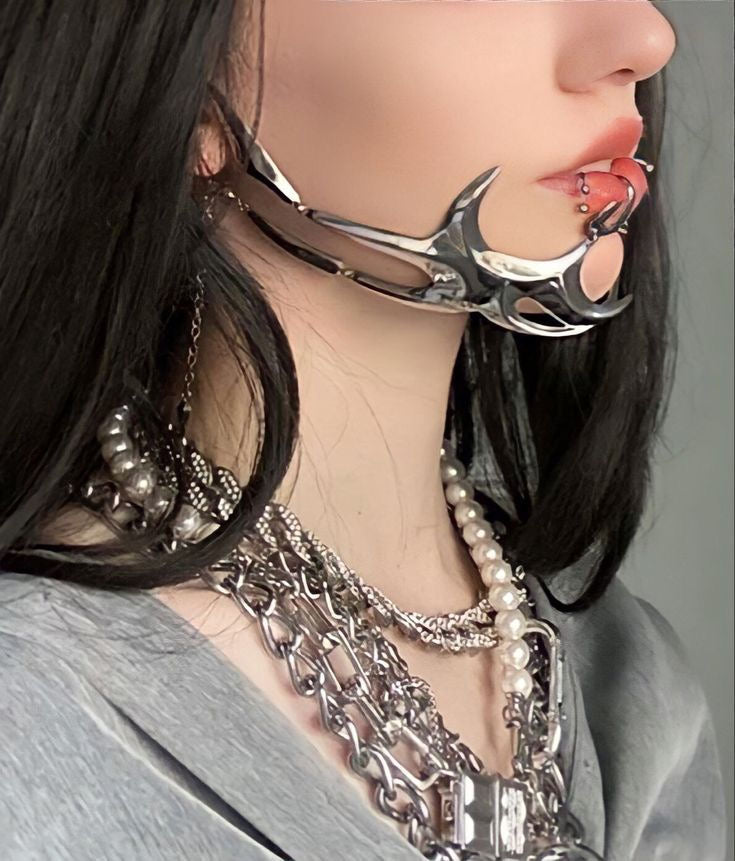 Cyber Warrior Face cuff