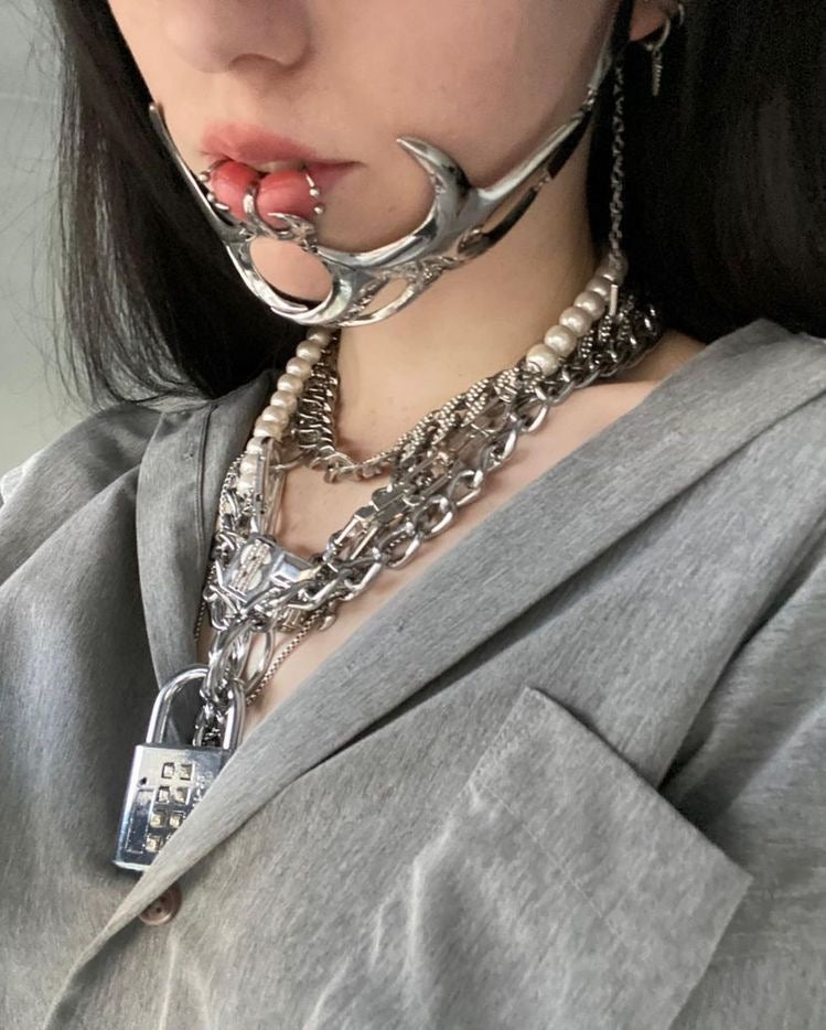 Cyber Warrior Face cuff