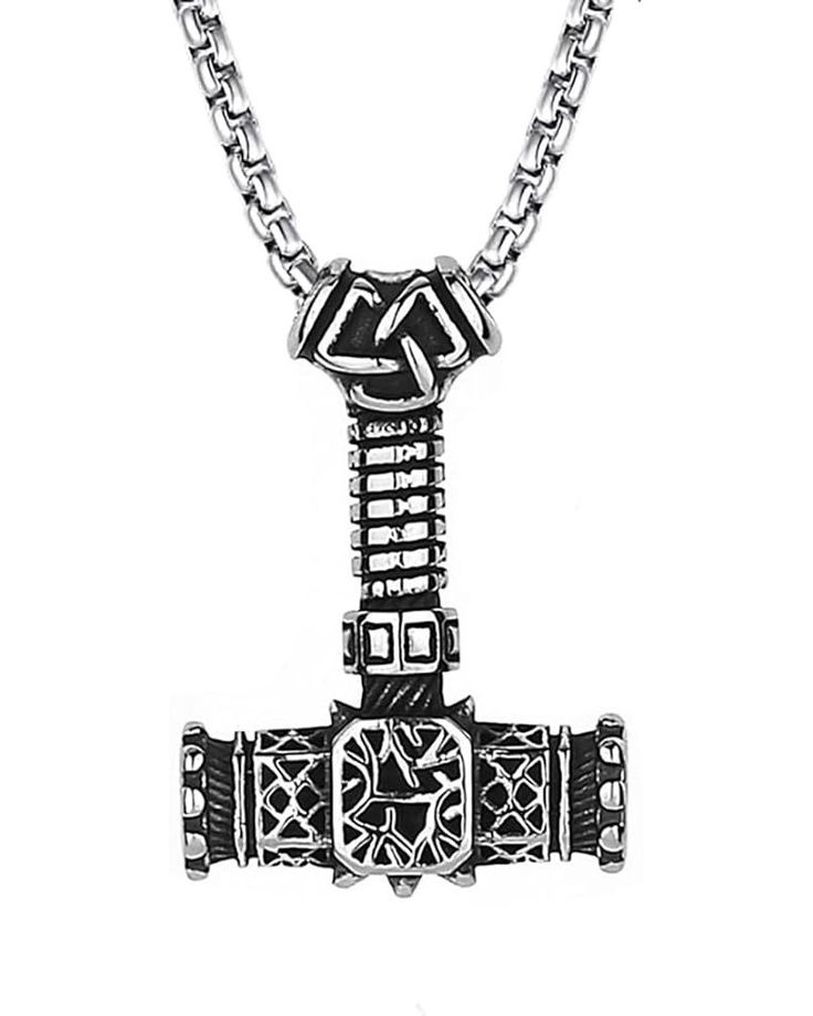 Titanium hammer pendant