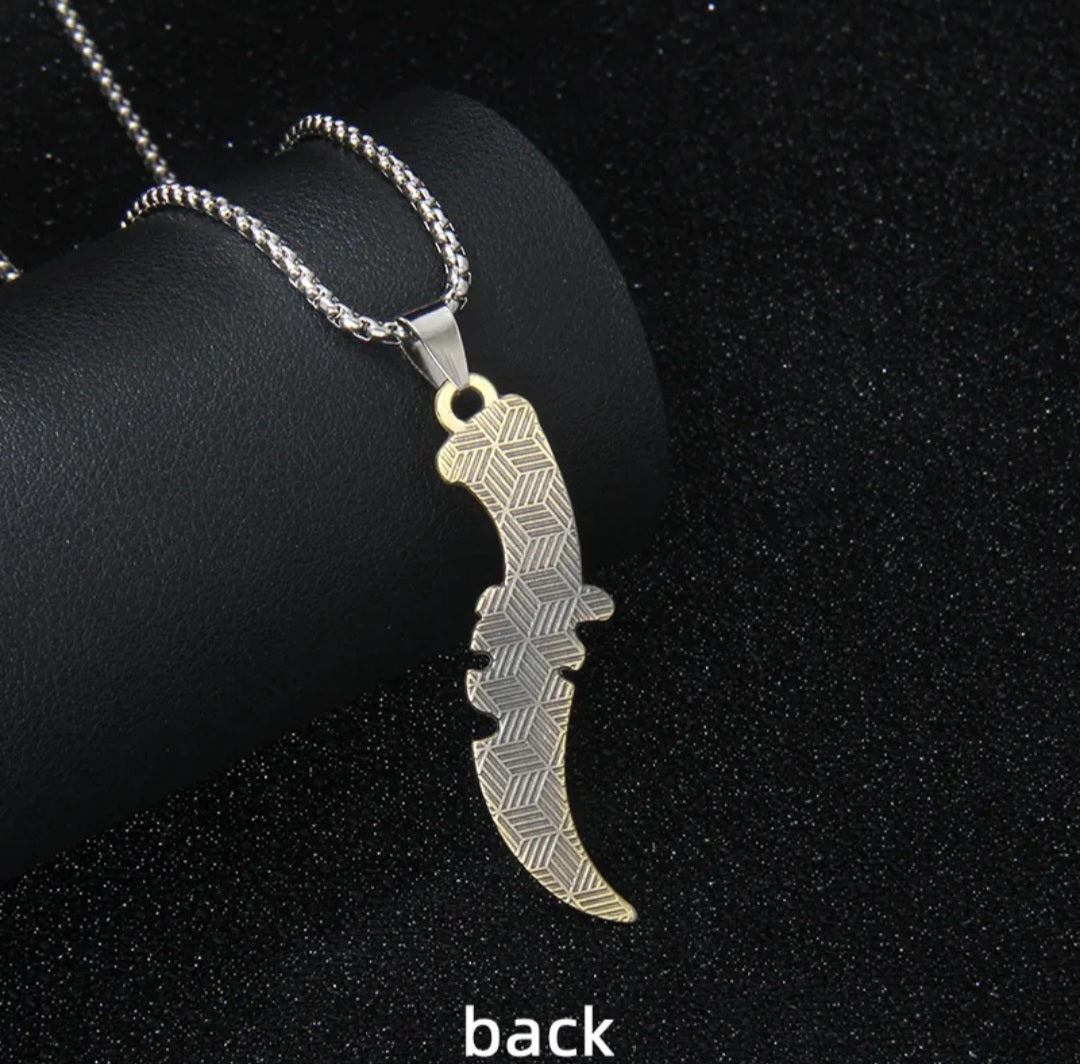 Blade of honor pendant
