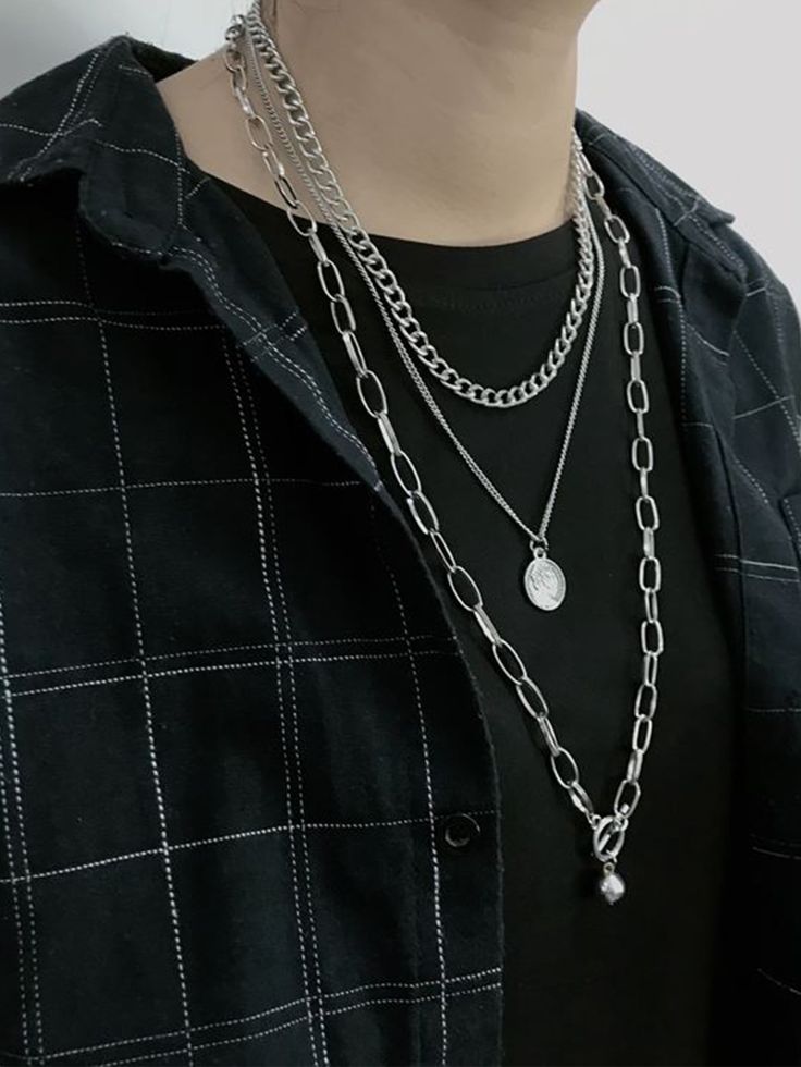 Coin layered pendant