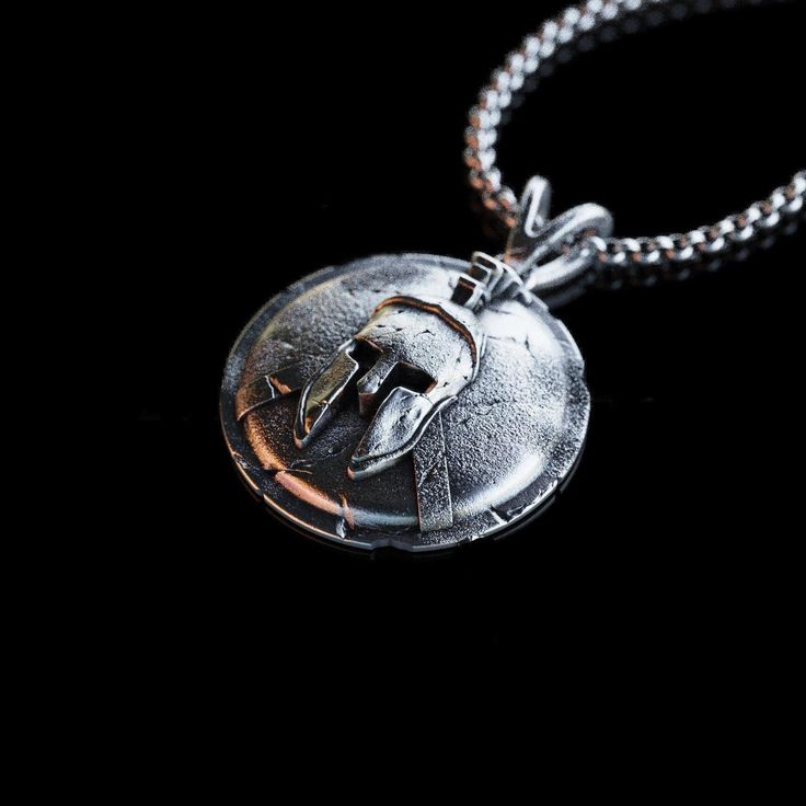 Spartan warrior pendant