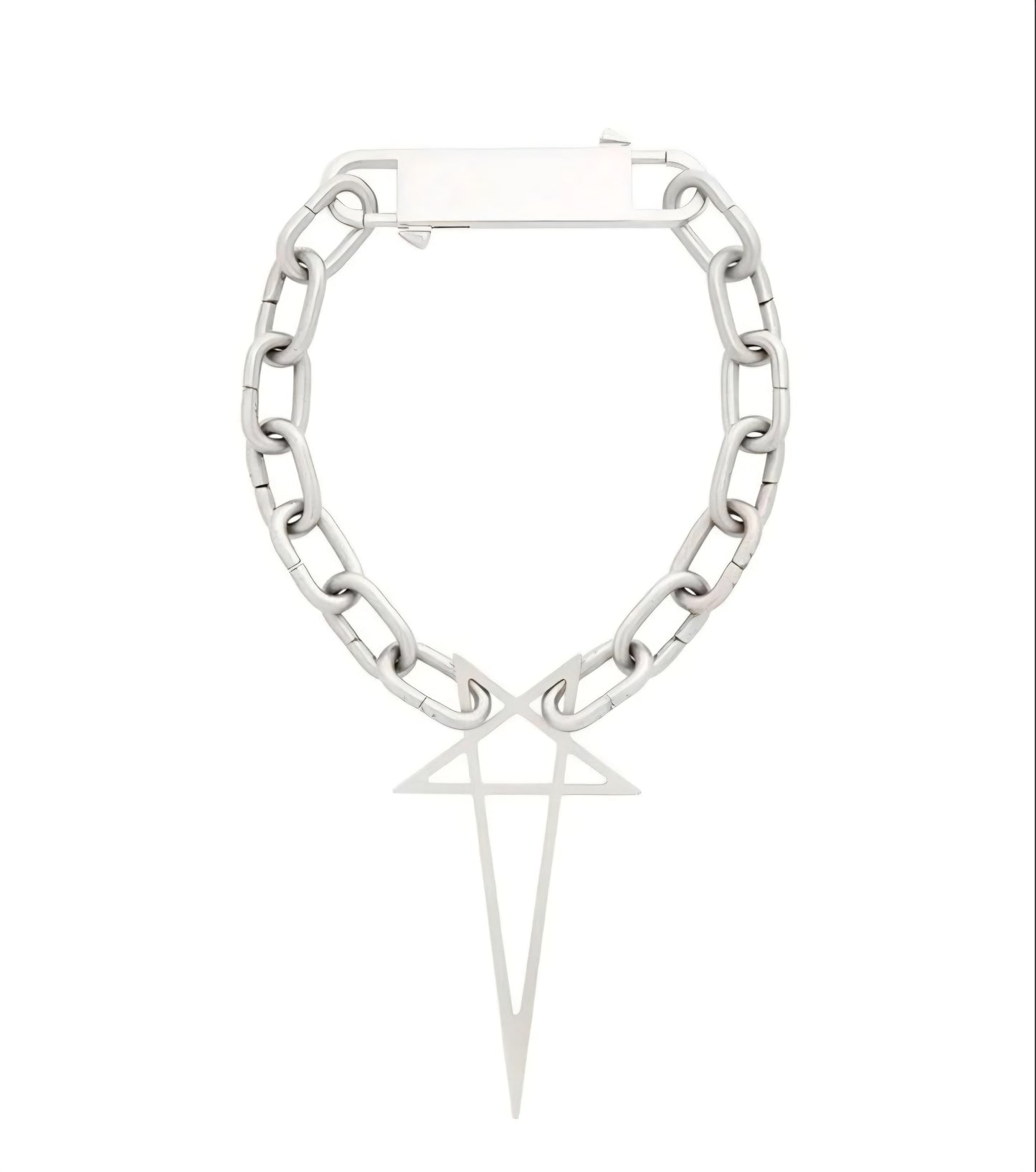 Titanium star necklace