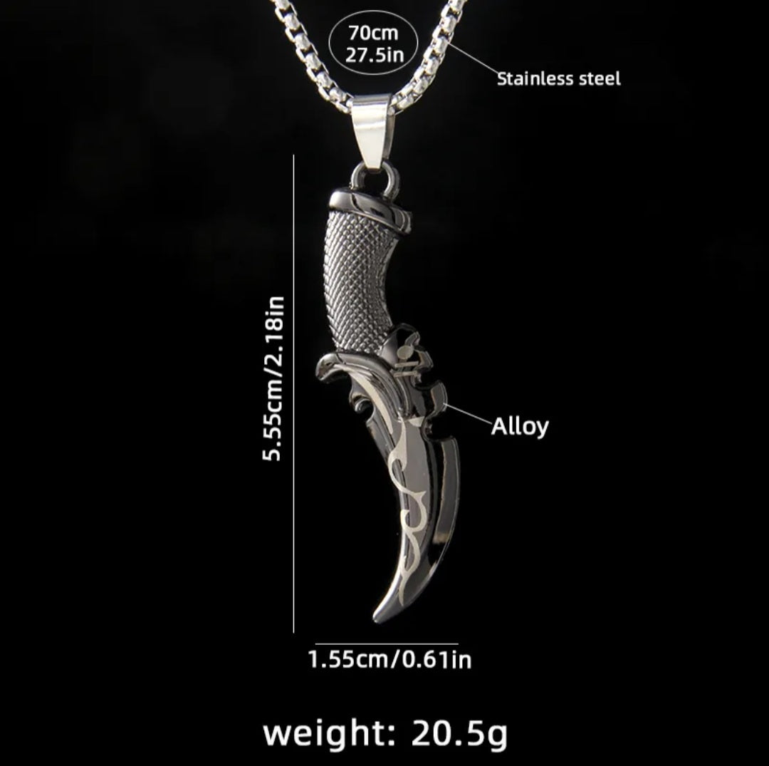 Blade of honor pendant
