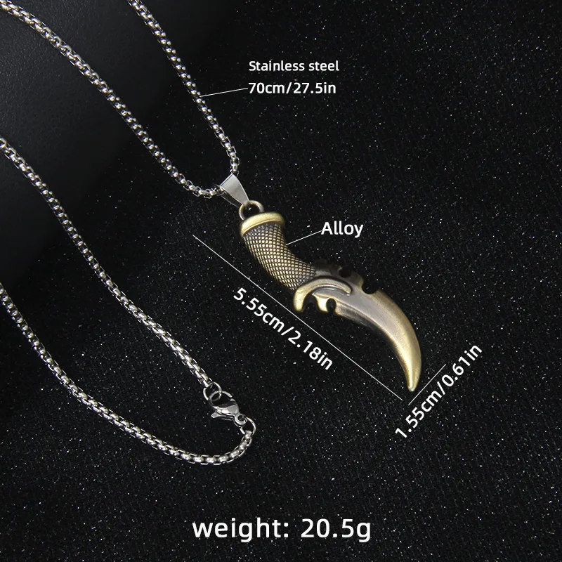Blade of honor pendant